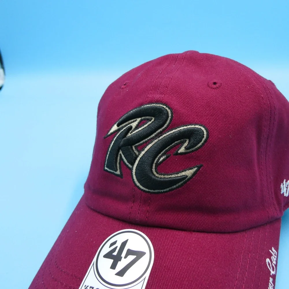 '47 Hat Womens One Size Clean Up Sacramento‎ River Cats Maroon Adjustable Cotton